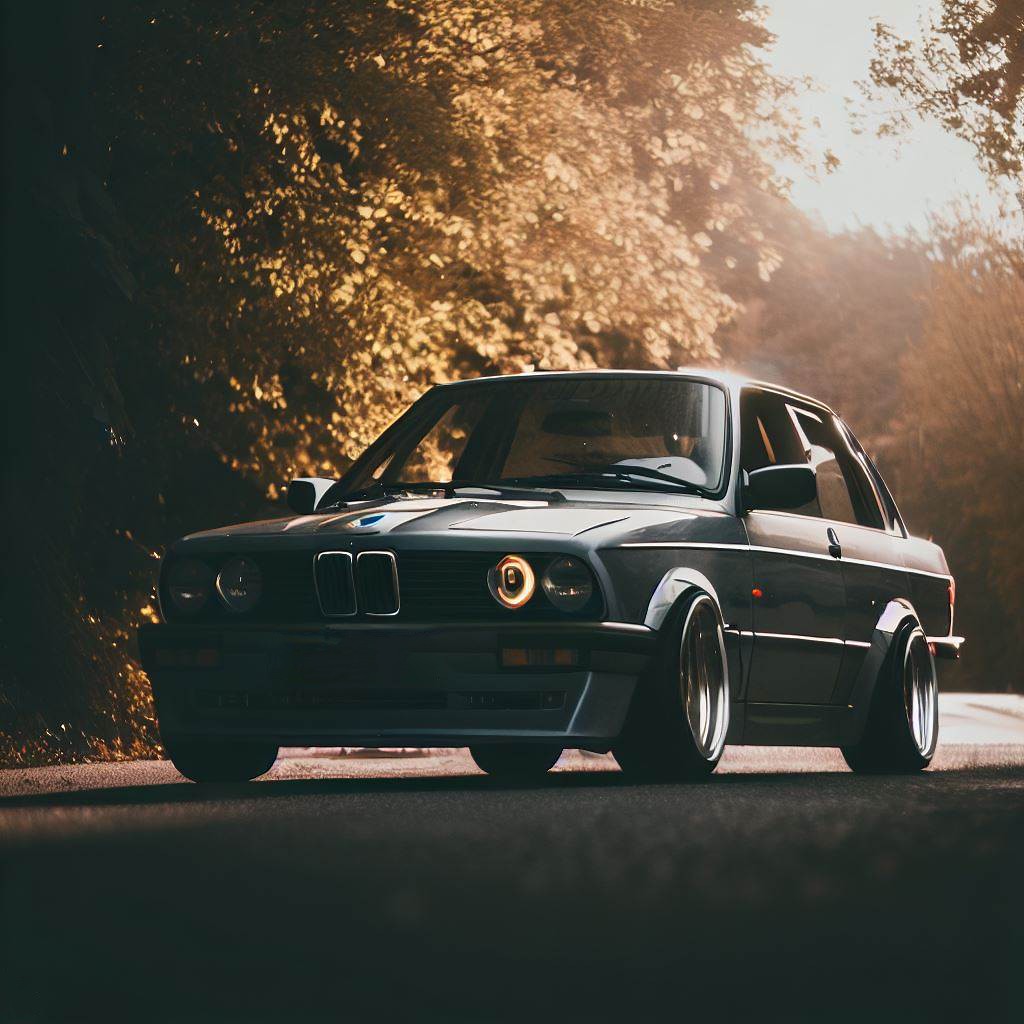 El legendario BMW E30: una obra maestra sobre ruedas! 