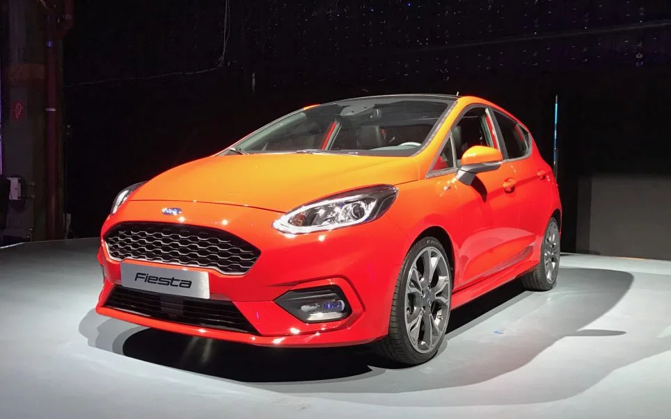 Ford Fiesta 2017 naranja