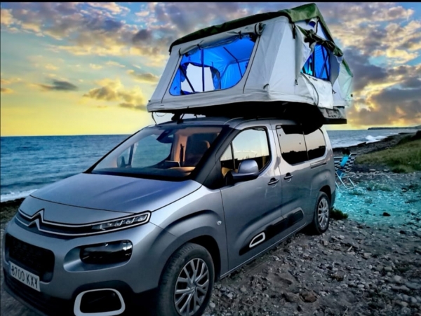 Tiendas de techo para coches, Camper