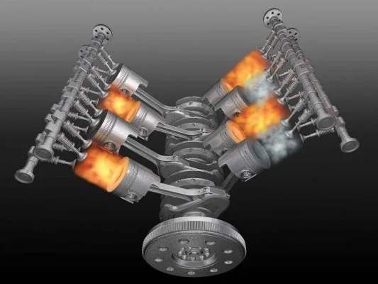 Motor de combustión, Pistones