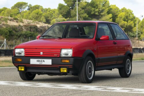 Seat Ibiza MK1 rojo