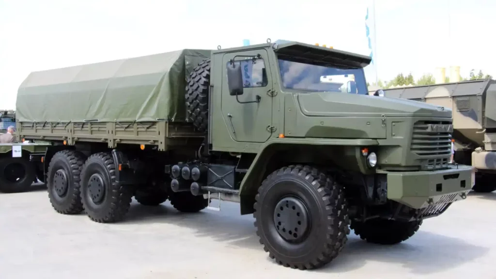 Vehículo militar de transporte, camión