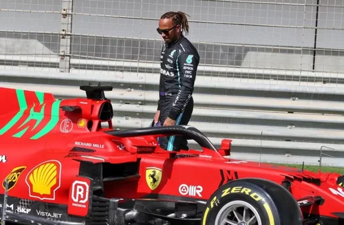 hamilton ferrari formula 1